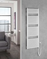 Sapho Tondi elektrische radiator wit 45x133cm 500W - thumbnail