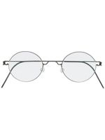 Lindberg lunettes de vue Corona à monture ronde - Noir