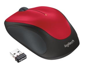 Logitech M235 Rood Draadloze Muis