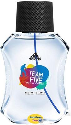 Adidas Eau de Toilette Men - Team Five - 100ml Adidas Eau de Toilette Men - Team Five - 100ml