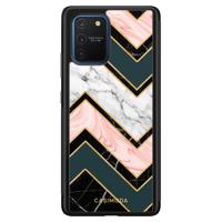 Samsung Galaxy S10 Lite hoesje - Marmer triangles