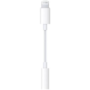 Apple Apple iPad/iPhone/iPod Adapterkabel [1x Apple dock-stekker Lightning - 1x Jackplug female 3,5 mm] Wit