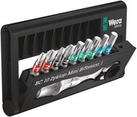 Wera Bitassortiment, Bit-Check 10 Zyklop Mini BiTorsion 1, 10-delig - 1 stuk(s) - 05057418001