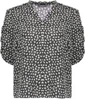 Top black & white flowers