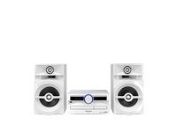 Panasonic Sc-Ux104Eg-W Micro-muzieksysteem, Bluetooth, Tuner (Dab+/Fm), CD, USB, Aux-In, 300 Watt Rms, Wit