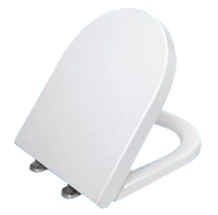 Luca Varess Calibro wc-bril hoogglans wit soft close voor Calibro toilet