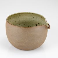 Tamako handgemaakte Matcha kom met schenktuit Tamako handgemaakte Matcha kom met schenktuit