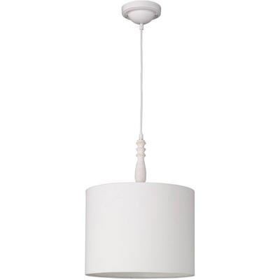 Led Hanglamp - Trion Hody - E27 Fitting - Rond - Mat Wit - Hout