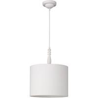 Led Hanglamp - Trion Hody - E27 Fitting - Rond - Mat Wit - Hout