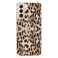 Samsung Galaxy S21 FE Case Anti-shock Leopard - thumbnail