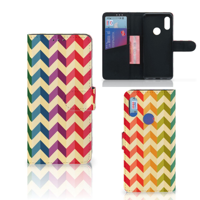 Xiaomi Redmi 7 Telefoon Hoesje Zigzag Multi Color