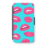 Bite my lip: iPhone X Flip Hoesje