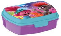 Disney broodtrommel Trolls 2 junior 17 x 14 cm paars/blauw