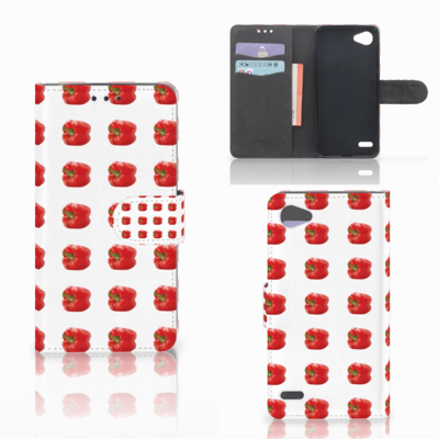 LG Q6 | LG Q6 Plus Book Cover Paprika Red LG Q6 | LG Q6 Plus Book Cover Paprika Red