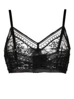 ERES soutien-gorge Fantaisie en dentelle fleurie - Noir