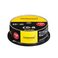 Intenso 1001124 CD-R onbewerkte 700MB, 52x, spindel, 25er Cakebox