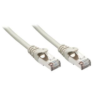 LINDY 48347 RJ45 Netwerkkabel, patchkabel CAT 5e F/UTP 10.00 m Grijs 1 stuk(s)