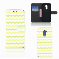 Xiaomi Pocophone F1 Telefoon Hoesje Waves Yellow