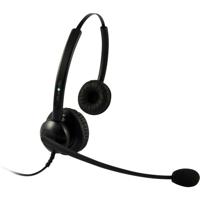 ALLNET 5512-5.2P hoofdtelefoon/headset Bedraad Hoofdband Kantoor/callcenter Zwart - thumbnail