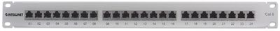 Intellinet 720014 24 poorten Netwerkpatchpaneel 483 mm (19) CAT 6 Ingericht