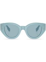 Burberry Eyewear lunettes de soleil Medusa à monture papillon - Bleu - thumbnail