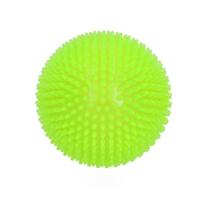 Dog Comets Exoplanet - 10,5 cm - Hondenspeelgoed - Bal - Apporteerspeelgoed - Egelbal - Water en land - Tandjes - Met Pieptoon - Groen - L