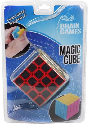 Brain Games breinbreker Magic Cube junior 8 x 8 cm Brain Games breinbreker Magic Cube junior 8 x 8 cm