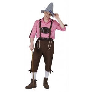 Bruine Oktoberfest lederhose 56-58 (2XL/3XL)  -