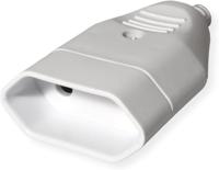 Bachmann Eurokoppeling, platte Eurokoppeling, wit 900.005 (onbreekbare kunststof behuizing)