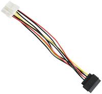 Delock Kabel Power SATA 15pin > 2x 4pin Molex bus 20cm