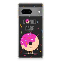 Google Pixel 7 Siliconen Case Donut Roze