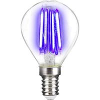 (LIGHTME) Deco LED Filament P45 4W-E14/blauw