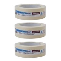 3x Afplaktape/schilderstape 38 mm x 50 m