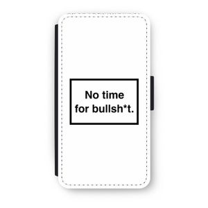 No time: iPhone XS Flip Hoesje