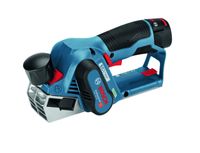 Bosch Blauw GHO 12 V-20 Accu schaafmachine met 2 accu&apos;s 3.0Ah - 06015A7001