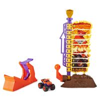 Monster Jam - El Toro Loco Big Air Challenge-speelset - 50 cm hoog - met unieke -truck - schaal van 1:64 - thumbnail