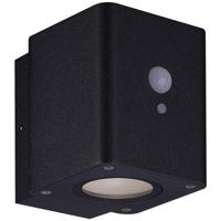 Megatron Loky MT70018 Wandspot op zonne-energie met bewegingsmelder 1 W LED Zwart