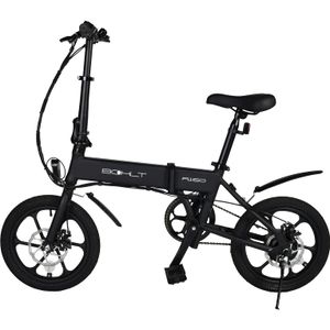 Elektrische vouwfiets R160 zwart