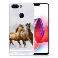 OPPO R15 Pro TPU Hoesje Paarden