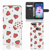 Huawei P Smart Telefoon Hoesje Hearts