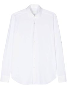 Xacus chemise unie à manches longues - Blanc