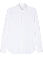 Xacus chemise unie à manches longues - Blanc - thumbnail