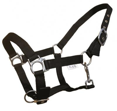 S2G halster Standard Cob verstelbaar nylon zwart