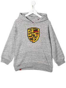 Mostly Heard Rarely Seen 8-Bit hoodie à imprimé graphique - Gris