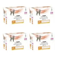 Purina Pro Plan Veterinary Diets OM Obesity Management | 4-pack | 4 x 10 x 85 g | Verszakjes | Kan helpen effectief en continu gewichtsverlies te bevorderen