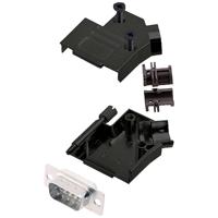 encitech D45ZK09-BK-DMP-W-K 6355-8103-21 D-sub male connectorset 45 ° Aantal polen: 9 Soldeerkelk 1 stuk(s)