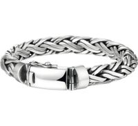 TFT Armband Zilver Vossestaart 10 mm 19 cm - thumbnail