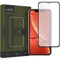 iPhone 11/XR Hofi Hybrid Pro+ Glazen Screenprotector - Zwarte Rand