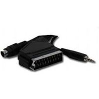 Gembird 15m, Scart/S-Video,3.5mm, M/M