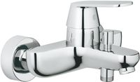 Grohe Eurosmart Cosmopolitan badkraan met omstel Chroom - thumbnail